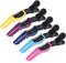XCZYN Fermagli per Capelli da Parrucchiere Professionali Styling Sezioni Forcine per Capelli in Alligatore Denti Larghi Facile Styling Capelli Spessi o Sottili (5 Pezzi, Colore Colorato)