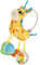 Chicco Mrs. Giraffe Toy, niedliche Giraffenrassel mit verschiedenen weichen Texturen, leicht zu greifen, voller manueller Aktivitäten, Kinderspielzeug 3-24 Monate
