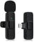 Microfono senza fili Bluetooth cellulare Mini microfono per registrazione video YouTubeStreaming/Vlog, riduzione del rumore (USB-C with 1Mic)