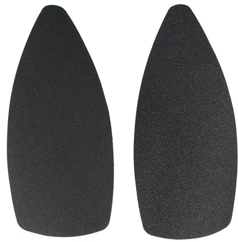PARSA Beauty Ersatzfeilblätter für unsere Hornhautfeile - (2 Stück) glatte Füße – Professionelle Feilblätter für Ihre Fußpflege zu Hause – angenehme graue Hornhautfeile für jeden