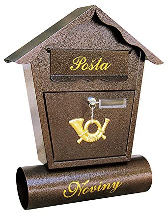 Briefkästen, Wandbriefkasten, Briefkasten, abschließbar, wetterfest, Briefkasten im Antik-Stil