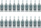 Dermapen 20Pcs Aiguilles Microneedling Nano Pins Dermapen Microneedling, pour Microneedling Pen M8