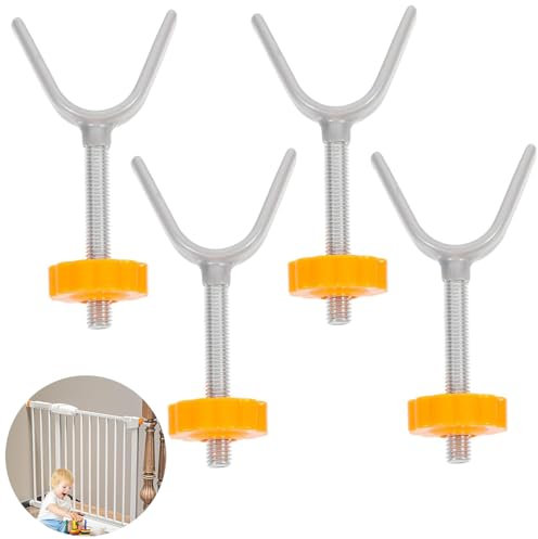 Aililong Bomi Treppenschutzgitter: Y-Spindel Druckschrauben Kit für Treppenschutzgitter - Ersatzschrauben und Verlängerungen mit stabilen und wiederverwendbaren Materialien