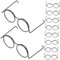 BESTonZON 20stücke Teiliges Mini Draht Puppenbrille Miniature Brillen Für Puppen Dekorative Brillen Accessoires Für Puppenhaus Für DIY Puppen Und Fotografie Requisiten