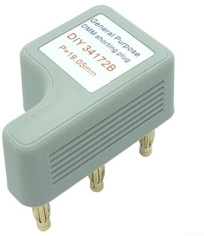 HpLive DIY 34172B Multimeter Kalibrierungswerkzeug, 4-Draht-Kurzschluss Widerstandskalibrator für KS für AG für HP DMM 6 1/2-Stellige Messgeräte