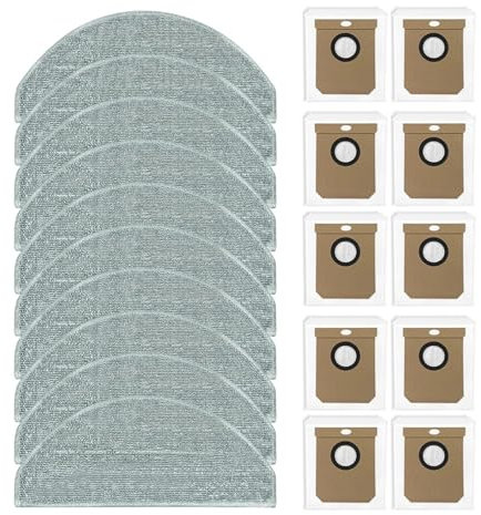 UEIUTEHD Vacuum Cleaner Mop Cloth Dust Bag Kit Accessories，Compatible For Hoover， HG4 ，Compatible For Hydro， Pro