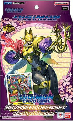Digimon: Amethyst Mandala (ST-22) Advanced Deck