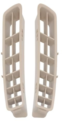 Rejilla Ventilación Aire Acondicionado Coche Para VW PQ Para Golf 6 Para GTI Para MK6 09-14 5KD867233 Parabrisas Interior Coche Pilar A Salida Aire Interior Panel Embellecedor(1pair Beige)