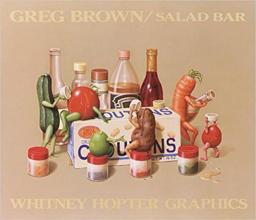 1art1 Greg Brown Poster Salatbar Kunstdruck Bild 71x61 cm