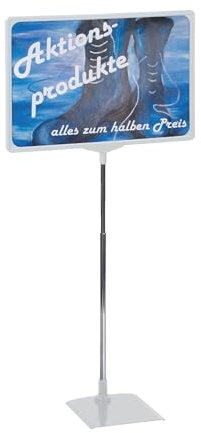 Franken PSM prix Présentoir DIN A3 Gris
