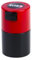 Tightvac Vitavac TV0-SRD Récipient scellé sous Vide avec Bouchon Rouge et Corps Noir 5 g à 20 g