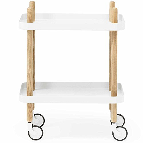 Normann Copenhagen Block Serviertisch Weiß 64 x 50 x 35 cm