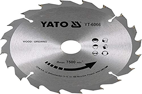 Yato yt-6066 – Tct lama di legno 205 x 18 x 24 mm