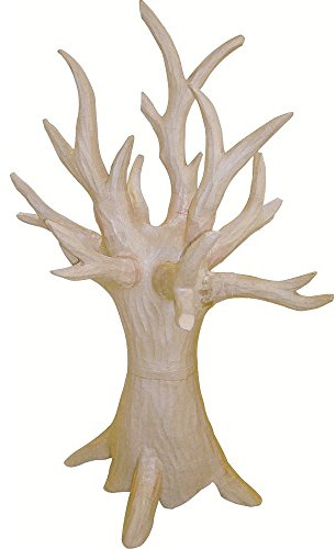 Décopatch XLA03O Träger XL aus Pappmaché, Baobab Baum in 3D, 109 x 109 x 160 cm, zum Verzieren, Kartonbraun