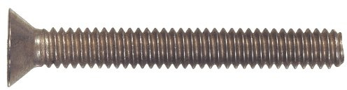 El grupo de Hillman 45323 M6 – 1,00 x 40 acero inoxidable métricas de cabeza plana Phillips tornillo de máquina, 6-pack