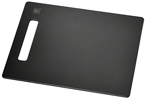 ZWILLING 30772-602-0 Schneidbrett, Holzfibermaterial, Kunststoff, grau, 44.8 x 32.7 x 0.8 cm