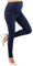 Milano - Jean Grossesse et Femme Enceinte, Coupe Slim Bandeau Haut Stretch et Confortable - Idèal Tout au Long de Votre Maternité (M - 40, Denim)