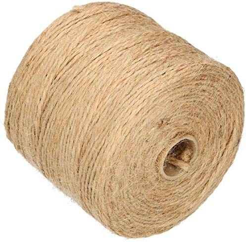 KOTARBAU® Juteschnurr 2 mm 250 g Bastelschnurr Geschenke Band Verpacken Dekorkordel Bindegarn Gartenschnurr Rustikal Spannen Verbinden Kreativ Pflanzen Bäume