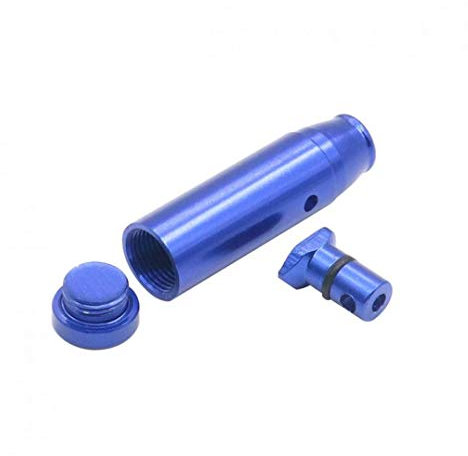 Froniy 1pc Aluminio Tabaco Snorter la Bala del Metal en Forma de Botella Rocket Tabaco, Azul