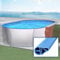 Oval Pool 490 x 300 x 120 cm | Grund Set | Innenhülle 0.8 mm, Basic Handlauf