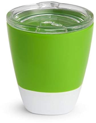 Munchkin Splash Toddler Cup with Training Lids Pack of 1 Cup (Green)