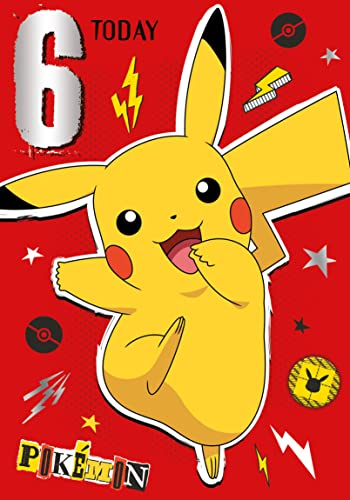 Danilo Promotions LTD Pokemon-Geburtstagskarte, 6 Today