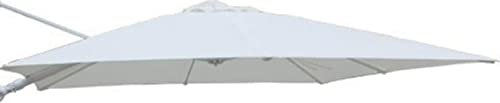 Cosma Telo per Ombrellone Saturno 3x4 in Poliestere m 3x4 Bianco