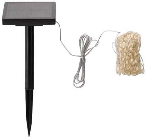 Smart Garden Super Bright Ultra Solar 15 Lumen Multi Function LED Firefly String Lights 50's