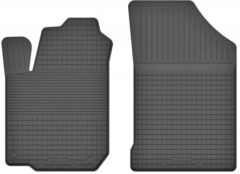 Gummifußmatten Vorne von XTRM-CAR kompatibel mit Dacia Sandero II Bj. 2012-2022