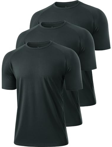 Star Vibe 3 Stücke T-Shirts Für Herren Set Sportbekleidung Fitness Tshirt Herren Sport Shirt Männer Trainingsshirt Herren