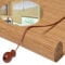 Bambus Rollo, Bambusrollo für Fenster Holz Rollo Sichtschutz Jalousie Beschattung abdunkelnd Sonnenschutz für Balkon Innen