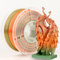 LVVJ3D Silk Rainbow PLA Filament 1.75mm, 3D Drucker Filament Rainbow Filament, Sauber Gewickelt Maßgenauigkeit +/-0.03mm, Macaron Rainbow PLA 1KG/Spool