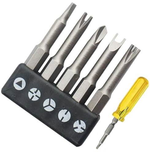 Speziell Geformter Schraubendreher, Satz U Förmiger Elektro Schraubendreher Bit, Vielseitiges Schraubendreher Bit Set, Präzisionsbearbeitung