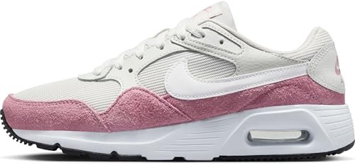 NIKE Herren AIR MAX SC Sneaker, Platinum Tint/White-Elemental Pink-Black, 39 EU