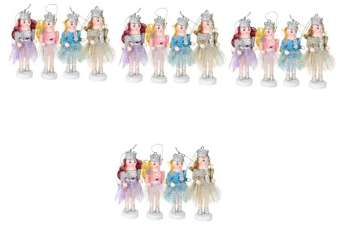 Gatuida 4 Juegos Decoración De Cascanueces Cascanueces De La Marina Manualidades Cascanueces Accesorio Dispensador Centro De Mesa Puerta Original Cascanueces Tambor Soldado Figura 4 Uds * 4