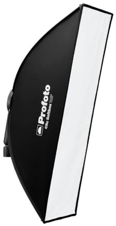 Profoto Clic 1x3-Feet Lightweight Portable Softbox with Quick Folding and Unfolding Mechanism, Integrated Handle, Stand Adapter, and Snap Function