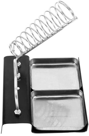 HOMSFOU Lötkolbenständer Tischlötkolbenhalter Stabiler Lötständer Abnehmbarer Lötkolbenhalter Praktische Lötstation Für Schreibtisch