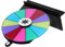 PRETYZOOM Plateau Tournant De Jeu Rouet De Table Roue Tournant avec Support Roue De Jeu Qui Tourne Roulette De Table Acrylique