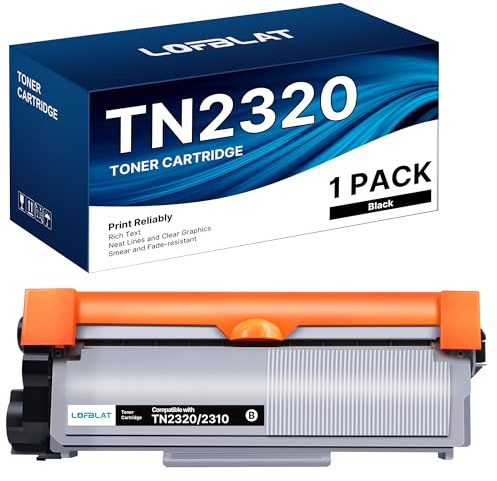 TN2320 Toner Kompatible für Brother TN 2320 TN2320 TN-2310 Schwarz Toner | für Brother MFC-L2700DW MFC-L2700DN MFC-L2720DW HL-L2340DW HL-L2300D DCP-L2520DW DCP-L2540DN MFC-L2740DW HL-L2360DN (1 Pack)