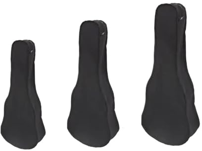 HUDFVIOI Gitarrentasche 21/23/26 Zoll Gitarrentasche Schwarz Tragbarer Softcase Monolayer-Tasche Einzelner Schulterrucksack Gepolstert for 21/23 26 Für Konzertgitarren(21inch)