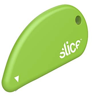 Slice 00100 Safety Cutter Ceramic Knife | Coupons, Card, Paper, Parcels and Wrapping Paper Cutter Tool - Handy and Safe Tiny Cutting Tool That Fits Your Keyring