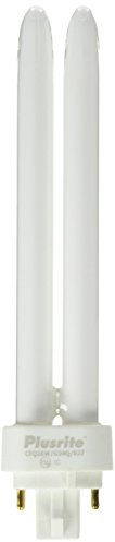 Plusrite 4033 - PL26W/2U/4P/827 Double Tube 4 Pin Base Compact Fluorescent Light Bulb