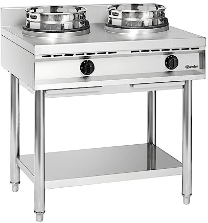 Bartscher Wok-Herd, 2 Brenner Gastronomiebedarf