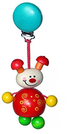 Rudolphs Schatzkiste Holzspielzeug Clipfigur Käfer Tom BxLxH 65x45x160mm NEU Figur Clip Befestigung Clipse Holzfigur Kinderwagen Holzspielzeugfigur Holzgestaltung Kreativ Spielsortiment Spiele Holz Seiffen Erzgebirge