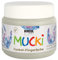 KREUL 23124 - Mucki schimmernde Funkel - Fingerfarbe, 150 ml in Drachen silber, auf Wasserbasis, parabenfrei, glutenfrei, laktosefrei und vegan, auswaschbar, vermalbar mit Pinsel und Fingern