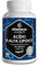Ácido Alfa Lipoico (ALA) Antioxidante Natural de de Ácido Tióctico - 60 Capsulas de Alta Dosis 200 mg - Vegano y sin Aditivos - Elaborado en Alemania
