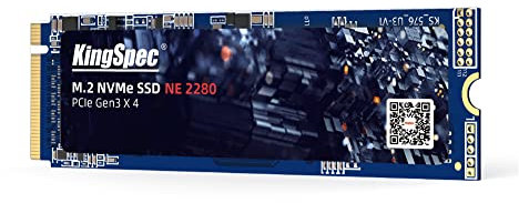 KingSpec SSD M2 NVMe Gen3x4 2280 256 Go