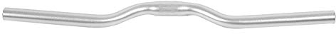 Lenker, Leichtes Aluminium Mountainbike Rennrad Fixed Gear Bar Lenker 25.4mm (Silber)