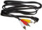 PremiumCord Cable Jack a RCA Vídeo HQ, Longitud 1,5m, Conector Jack de 4 Pines de 3,5mm a 3X Conector RCA, Cable de Conexión de Vídeo, Jack a RCA, Blindado, Color Negro