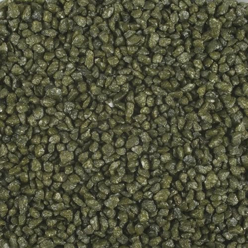 Fuchs seit 1895 Dekogranulat Farbkies Dekosteine 2-3mm 1000g in versch. Farben, Farbe:Olive